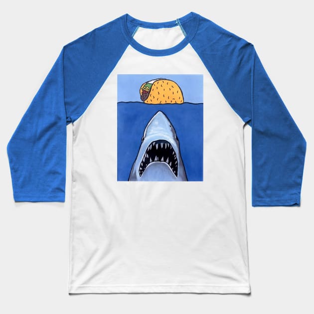 We're gonna need a bigger taco. Baseball T-Shirt by TacoDan666